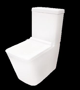 wc i bidety DECOS Kompakt WC DECOS to 2-elementowe, kompletne urządzenie sanitarne o pełnych kształtach i minimalistycznej konstrukcji.