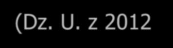 USTAWA Z DNIA 6 LISTOPADA 2008 R. O PRAWACH PACJENTA I RZECZNIKU PRAW PACJENTA (Dz. U. z 2012 rpoz.