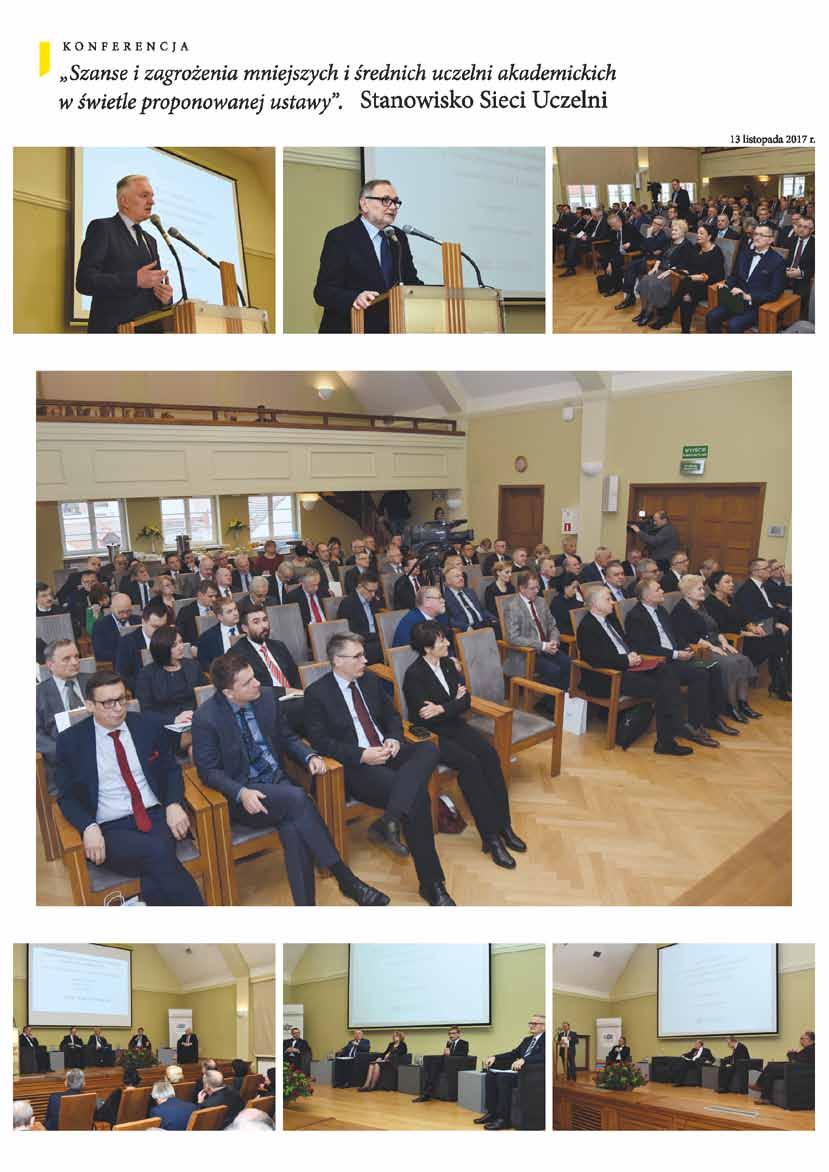 2 wnumerze: DARIA KORONA / Z obrad Senatu 4 DARIA KORONA / Zarządzenia JM Rektora 4 EWA SAPEŃKO / O Ustawie 2.