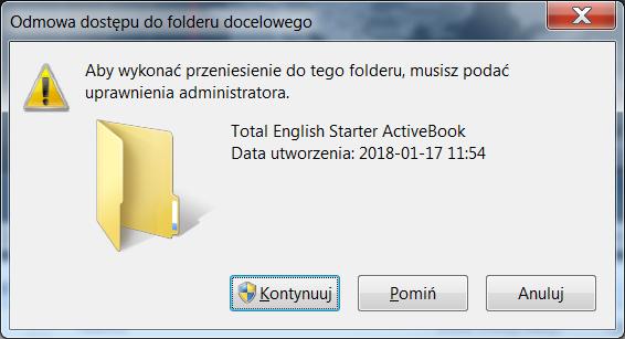 uprawnienia administratora, co należy potwierdzić w okienku z ostrzeżeniem systemu Windows, które może się wyświetlić tak jak na przykładzie). 15.