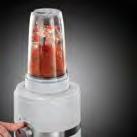 Pojemnik na sok służy również jako pojemnik do blendowania: pojemność 700 ml Szeroki podajnik o średnicy 75 mm Numer modelu