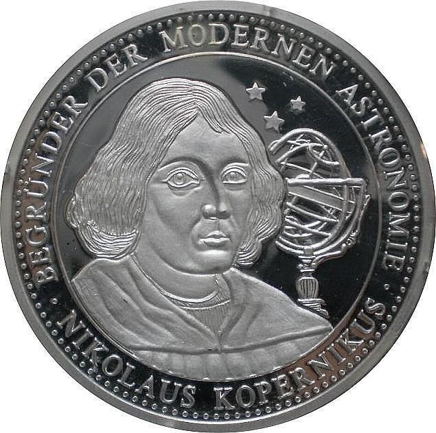 KOPERNIK I EMISJE ZAGRANICZNE niemiecka moneta