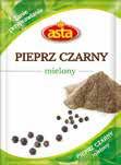 Pieprz czarny mielony : 15 g Pieprz ziołowy mielony : 20 g Pieprz czarny