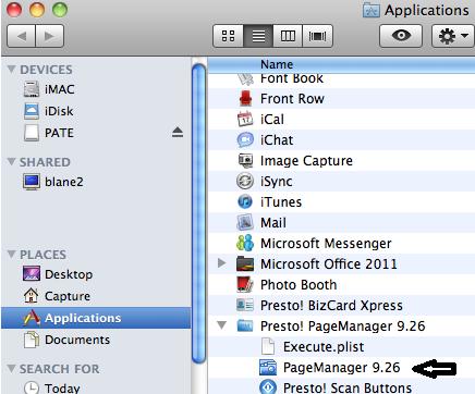 4. W grupie aplikacji kliknij folder Presto!