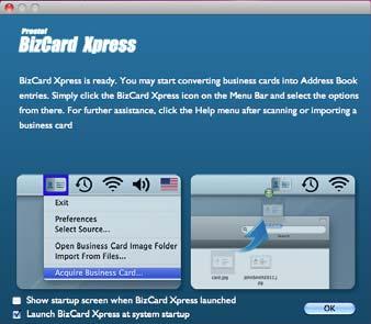 Skanowanie kart za pomocą aplikacji NewSoft Presto! BizCard Xpress 1. Umieść kartę na tacy podajnika kart. UWAGA: Jeśli skanujesz grubą kartę, np.