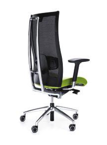 Two options of backrest available: mesh or upholstered więcej elementów kolekcji ACTION