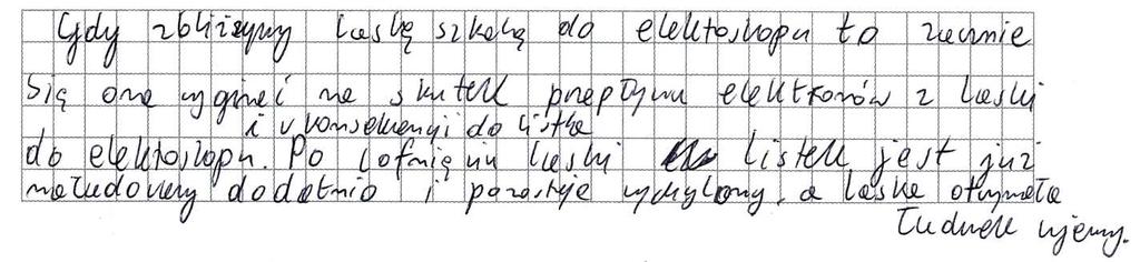 15 Sprawozdanie z egzaminu maturalnego 214 Należy wreszcie wspomnieć o grupie uczniów, którzy chyba nigdy (!