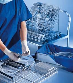 Moduły wózka do chirurgii małoinwazyjnej Optymalne mycie narzędzi medycznych ma istotny udział w zapewnieniu jakości w gabinecie i szpitalu Stosowanie narzędzi do resekcji transuretralnej ściśle