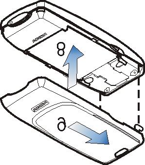 miejscu (9). Q adowanie baterii Nie ³aduj baterii, gdy choæby jedna z obudów telefonu jest zdjêta. Zobacz równie Informacje o bateriach na stronie 11