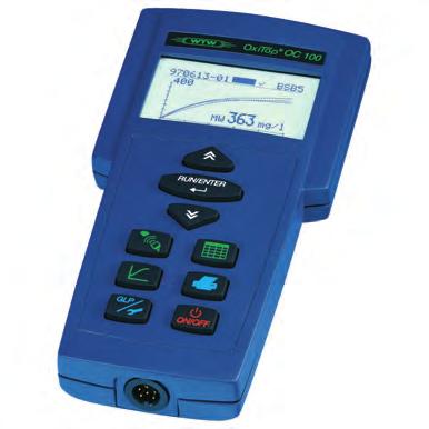 urządzenia lab & teren > Parametr > BZT/Respiracja > Pomiar BZT i metody biodegradacji respirometrycznej > OxiTop IS i OxiTop Control Kontroler OxiTop OC 100/OC110 Zarządzanie równoległymi pomiarami
