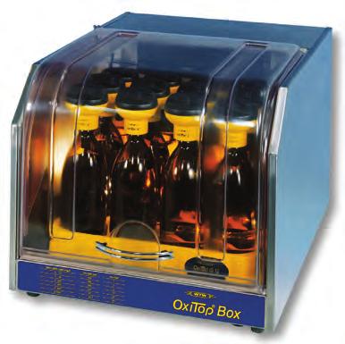 urządzenia lab & teren > Parametr > BZT/Respiracja > Rozszerzenia i wyposażenie ogólne > Systemy pomiarowe OxiTop Inkubator OxiTop Box Niewielki rozmiar Chłodzenie cyrkulacyjne powietrza zapewnia