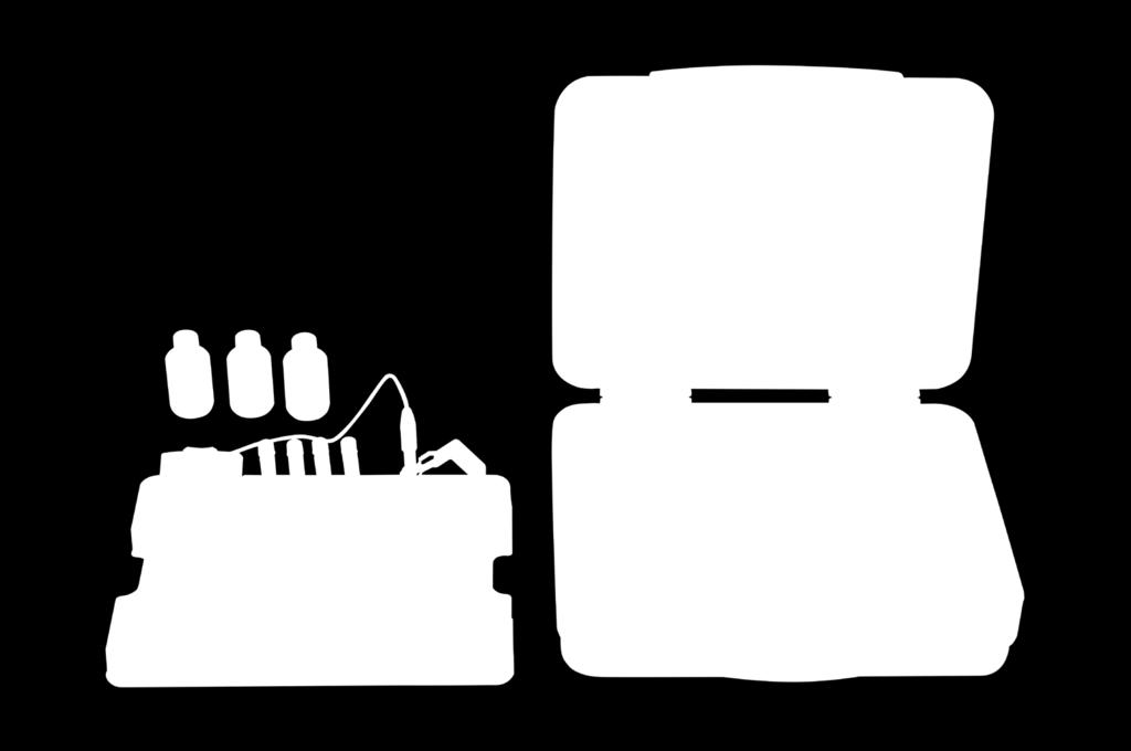 Zestaw walizkowy photoflex terenowe laboratorium Urządzenia photoflex są poręczne, energooszczędne i oferują wiele dodatków: Specjalny adapter umożliwiający pracę z dwoma rodzajami kuwet: ø 28 mm