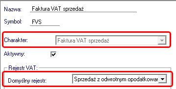 1 Definicja rejestru VAT Dla ptrzeb ujmwania w rejestrach VAT wyżej wymieninych transakcji, należy w prgramie zdefiniwać rejestr VAT, w parciu następujące parametry: W knie Rejestry / Definiwanie