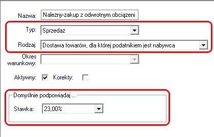 2.2 Ewidencja księgwa u nabywcy 2.2.1 Definicja rejestrów VAT Dla ptrzeb ujmwania w rejestrach VAT wyżej wymieninych transakcji, należy w prgramie zdefiniwać rejestry VAT w parciu następujące