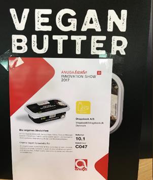 Przykład: Odniesienie do określenia wegańskie masło w reklamie produktu Połącz się ze światem mleczarstwa Reklama tego produktu