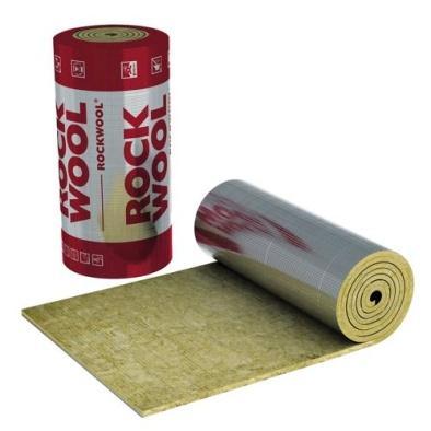 Alu Lamella Mat Maty z wełny ROCKWOOL na folii aluminiowej posiadają prostopadły układ włókien do płaszczyzny podłoża, który zapewnia utrzymanie pierwotnej grubości w przypadku izolacji zagięć i