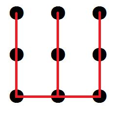 Połącz kropki wersja nieformalna Połącz kropki, rysując 4