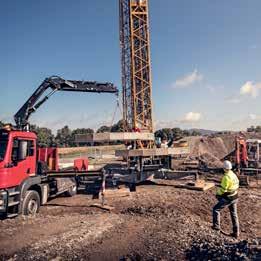 YSTKICH ZASTOSOWAŃ Ramiona dostosowane do wymagań Dzięki możliwości zastosowania do czterech hydraulicznych ramion wysuwnych układ B-link pozwala stworzyć żuraw bez łączników ramion, doskonale