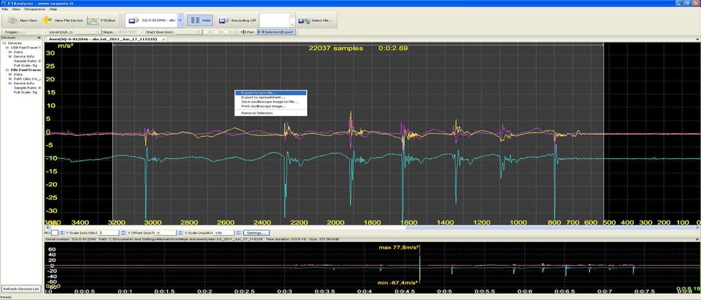 Rys 4.4 Eksport danych Rys 4.