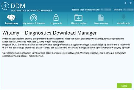 Przeprowadzanie aktualizacji online Instalacja aktualizacji oprogramowania testera ESI[tronic] 2.0 dostępnych z serwera. Przy instalacji oprogramowania testera ESI[tronic] 2.