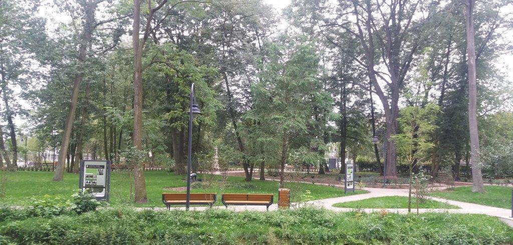 Fot 1 Rewaloryzowany Park w Radomsku W ramach pierwszego Konkursu III edycji ww.
