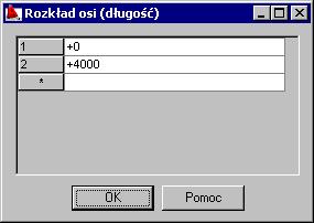 AutoCAD Structural Detailing - Stal - Przykłady strona: 13 15. Wprowadzić następujące wartości: + 0; + 4000; OK Definicja parametrów opisu wysokości siatki. zamknięcie okna dialogowego. 16.