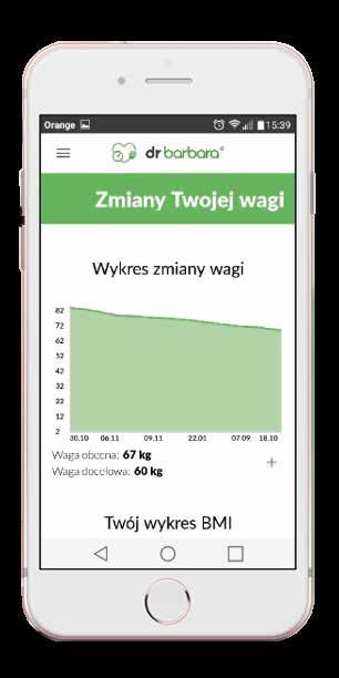 na śledzenie historii postępów użytkownika.