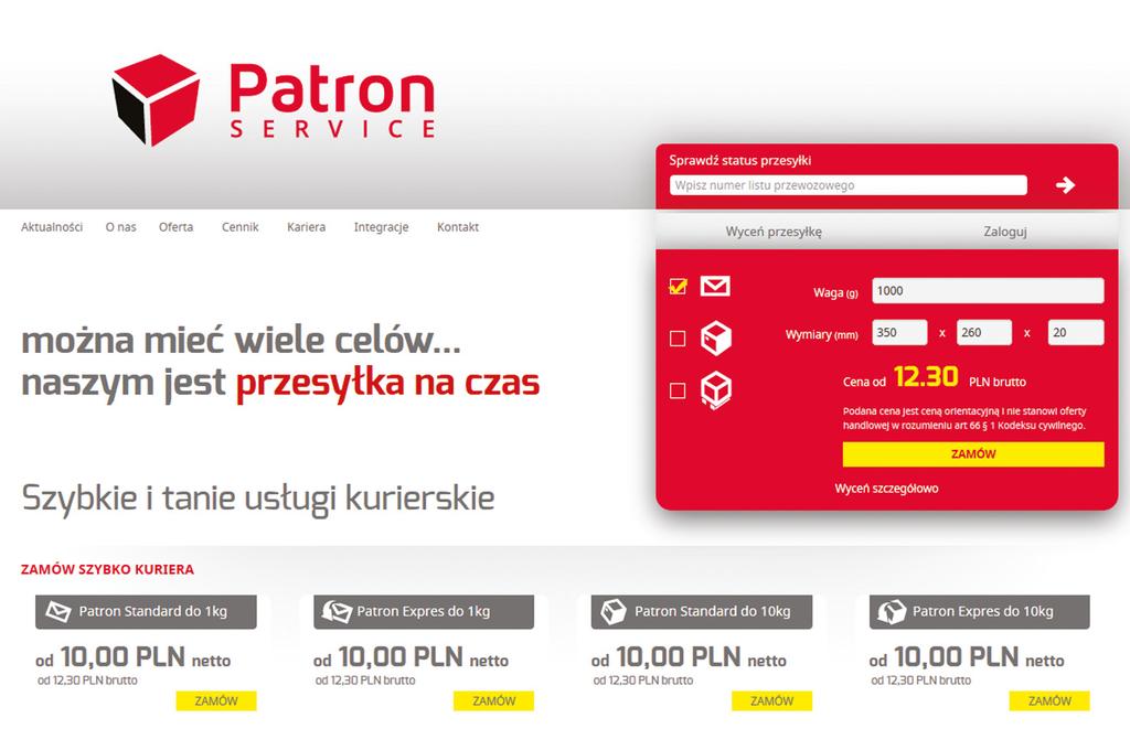 patronservice.pl Najpoważniejszym uchybieniem pod względem dostępności jest brak etykiet dla formularzy. W serwisie hierarchia oraz struktura nagłówków nie jest prawidłowa.