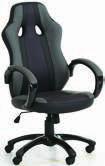 - 3629919 50% KRZESŁO DLA GRACZA AGGESTRUP Komfortowe krzesło dla gracza wyściełane skórą