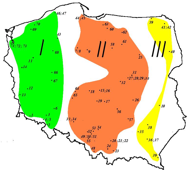 Rys. 12. Sieć funduszy pożyczkowych w Polsce według obszarów nasycenia na 31.12.2007 r. III. Portfel pożyczkowy i jego charakterystyka Narastająco od początku działalności do 31.12.2007 r. fundusze pożyczkowe udzieliły 152.