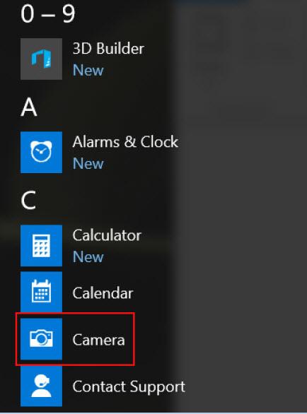 Na przykład, jeśli użytkownik uruchomi program Dell Webcam Central lub aplikację Skype dołączoną do komputera, kamera włączy się.