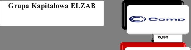 3. Skład Grupy ELZAB Wg stanu na 30.09.2017 r. Grupa ELZAB składała się z następujących podmiotów: - ELZAB S.A. podmiot dominujący, - ELZAB SOFT Sp. z o.o. podmiot zależny, konsolidowany metodą pełną, udział ELZAB S.
