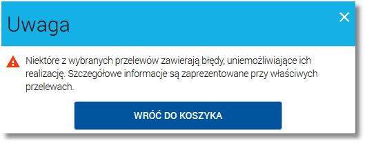 zlecenia w tej samej waluty: Operacja nr 1 z dn. 08-01-2016, Paczka dyspozycji: suma operacji: 2, Suma kwot: 12,20 PLN Kod dostępu: 123456 zlecenia w różnych walutach: Operacja nr 1 z dn.