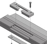 technika progowa SALAMANDER 18 COMBI PLUS - technika progowa BluEvolution 82 TS882-FL Próg ciepły 82mm 82x20x4500, EV1, PCV szary, folia ochronna Numer Profil podprogowy Opis Opakowanie /m TS882-FL