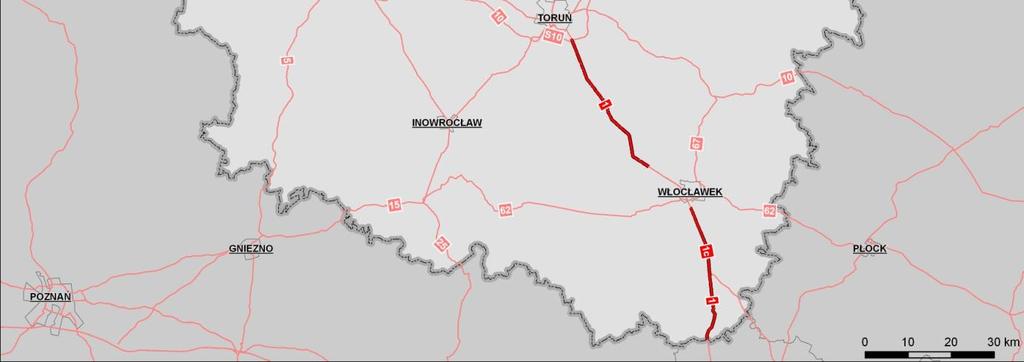 gminę: Stolno, Papowo Biskupie, Chełmno (gmina i miasto) powiat chełmiński, gminę Chełmża, Wielka Nieszawka, Łysomice w powiecie toruńskim, gminę i miasto Toruń, gminę Raciążek, Waganiec i