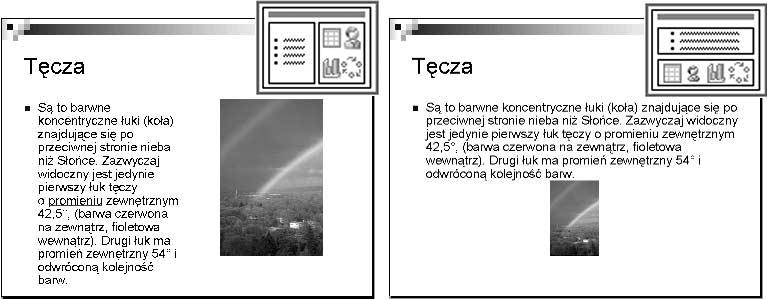 26 PowerPoint 2003 PL. Ćwiczenia Rysunek 3.5.