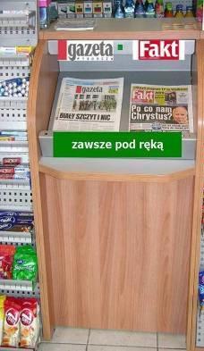 EKSPOZYCJA DZIENNIKÓW ZAWSZE POD RĘKĄ ILOŚĆ