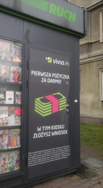 Kioski zlokalizowane są w najbardziej ruchliwych częściach miast, z dużym