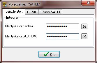 SATEL GUARDX 5 Dwukrotne wpisanie błędnego hasła spowoduje ponowne otwarcie okna startowego. Program GUARDX został zaprojektowany dla administratora systemu alarmowego.
