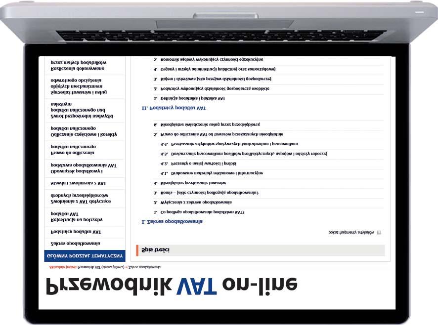 pl Przewodnik Księgowego Elektroniczny przewodnik zawierający wielkie zasoby opracowań prezentujących ze szczegółami wszystko na temat rachunkowości oraz zagadnienia z zakresu podatków (VAT, PIT,