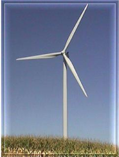 Ciekawostki praktyczne Najważniejszym elementem elektrowni wiatrowej jest turbina wiatrowa. Turbina to w praktyce łopatki zamocowane na piaście wirnika.