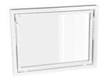 Okna ościeżnicowe / Wkłady okienne Okno do ościeżnicy: ZO-PLUS uchylne Wysokiej jakości okno z tworzywa o głębokości zabudowy mm, skrzydło łączone za pomocą śrub. Możliwa prosta wymiana szyby.