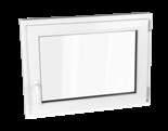 Okna wielofunkcyjne / MDK Uchylno-otwieralne MDK: Wymiary znormowane Jednoskrzydłowe, kolor biały Wymiary okien kolorowych lub szklonych niestandardowo nie są wymiarem znormowanym!