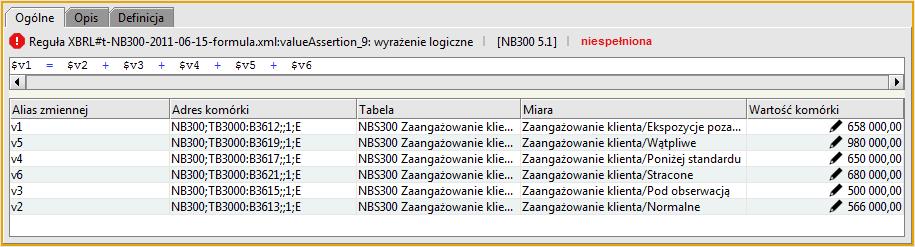 Reguły te występują we wszystkich powyżej zaprezentowanych komórkach tabeli Zaangażowanie klienta czyli: B3601, B3602, B3604, B3606, B3608, B3610 dla formularzy MB300, NB300 i NBS300. 3.