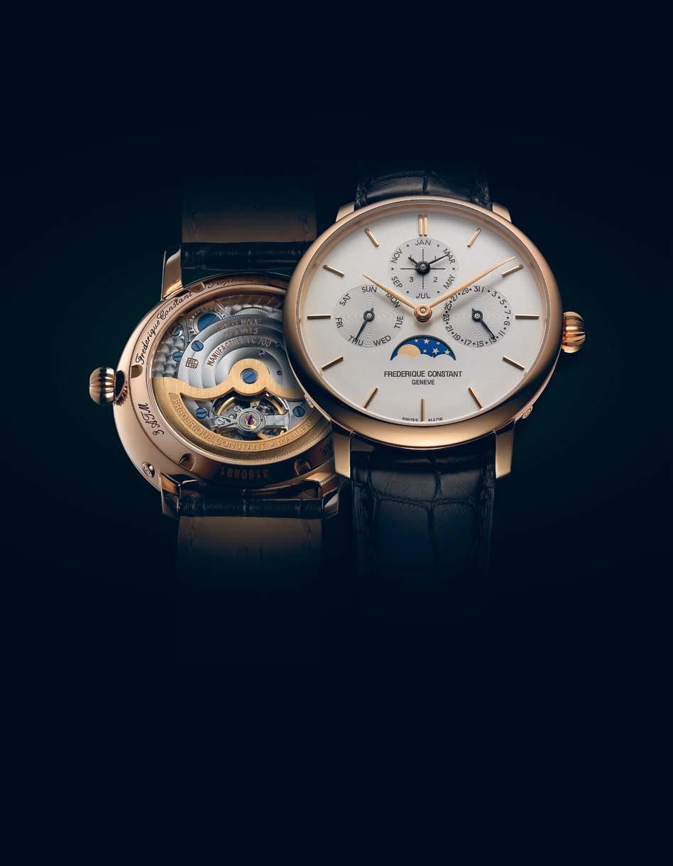 LIVE YOUR PASSION SLIMLINE MANUFACTURE PERPETUAL CALENDAR In-house wykonany ręcznie