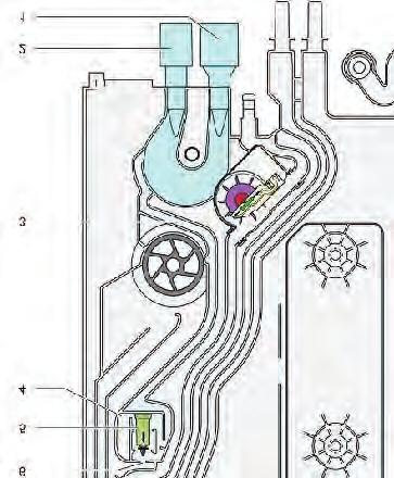 6 5 Misa pompy Pierścień uszczelniający Przeciwzwrotny zawór klapowy Przeciwzwrotny zawór klapowy zapobiega zwrotnemu przepływowi z odpływowego obszaru urządzenia.