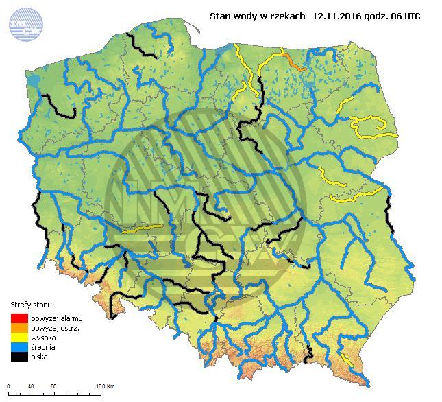 INFORMACJE HYDROLOGICZNO -