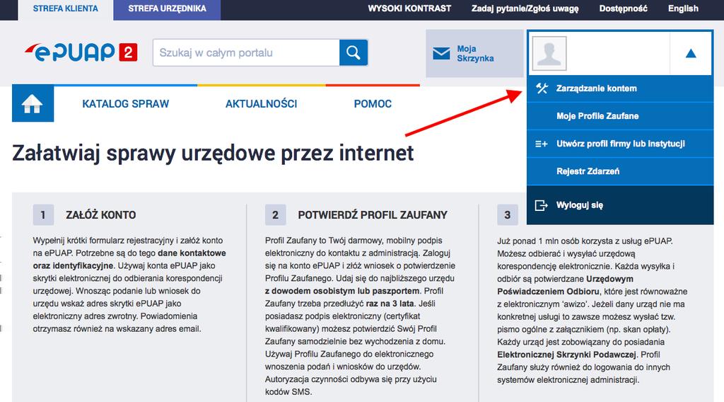 daje obywatelom e-administracja. Profil Zaufany na Platformie epuap2 Konto na Platformie epuap2 umożliwia obywatelom załatwianie wielu urzędowych spraw bez konieczności wychodzenia z domu.