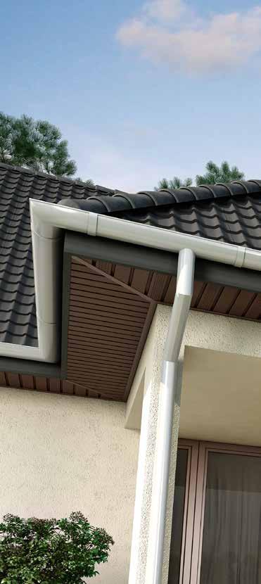 DOSKONAŁE WYKOŃCZENIE TWOJEGO DOMU System podbitki dachowej Infratop to praktyczny, bo bezproblemowy w codziennym użytkowaniu, sposób wykończenia dachu.