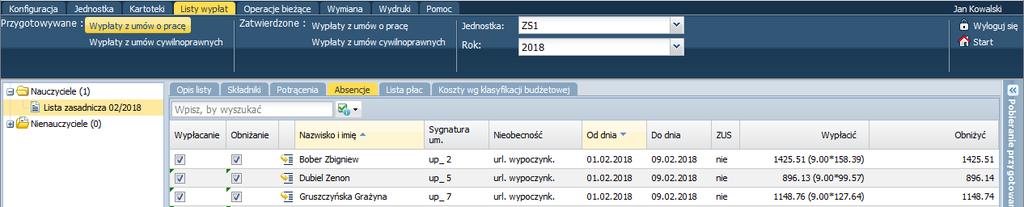 Płace VULCAN. Jak rozliczać urlopy wypoczynkowe nauczycieli?